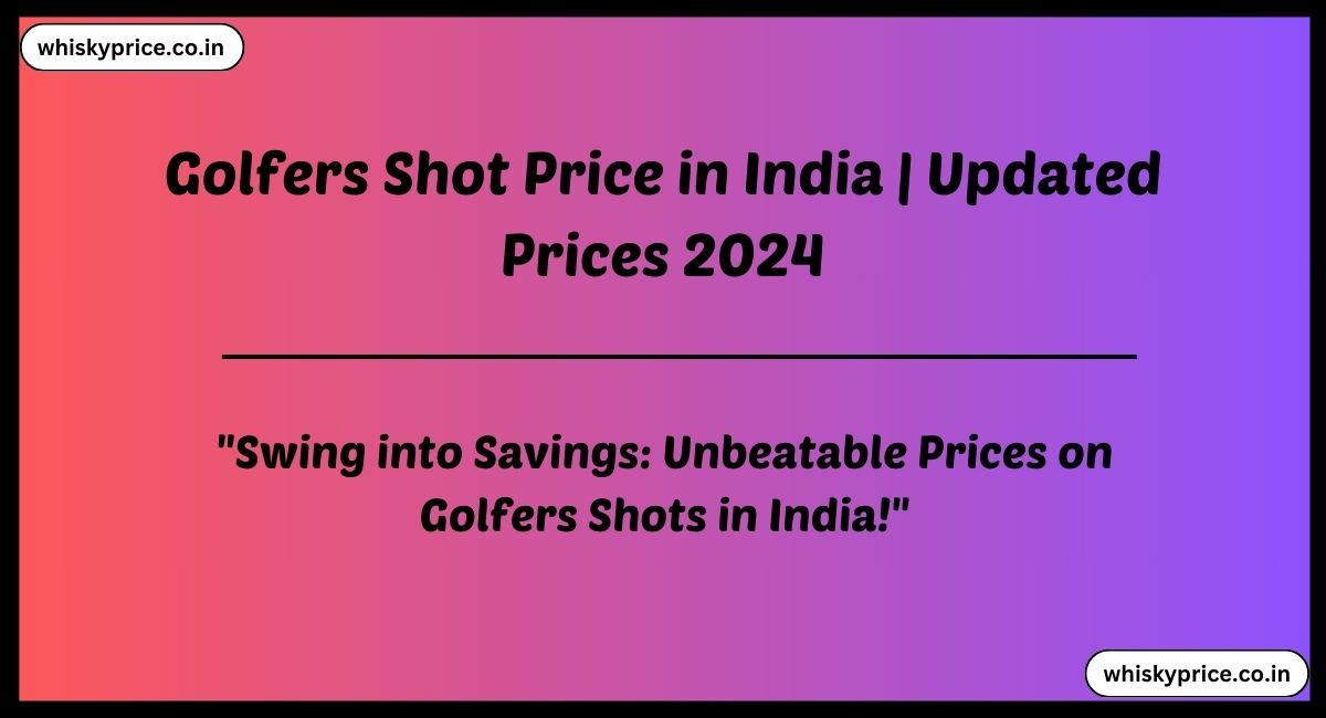 Golfers Shot Price in India